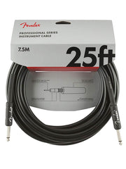 Fender instrumentkabel, zwart, 25ft
