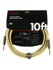 Fender instrument cable, 10ft, tweed