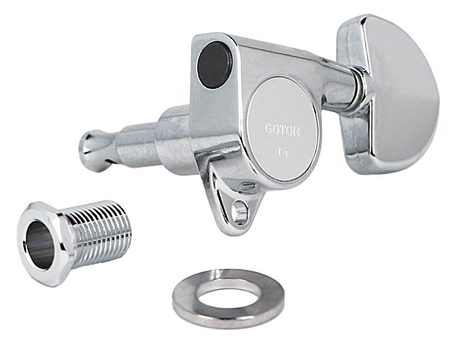 Gotoh - GTH13334 - SG301 machine heads with 20 buttons, 3L3R, chrome