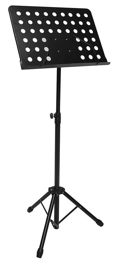 Boston OMS-285 metalen orkestlessenaar met geperforeerd afneembaar blad, 49x34cm, bulk verpakt (met indiv. doos)