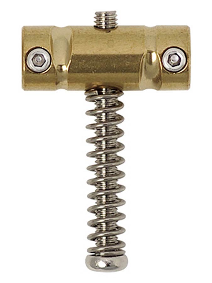 Gotoh - GTH12478 - In-Tune BS bridge saddle with spring and bolt, solid brass, 3 pcs