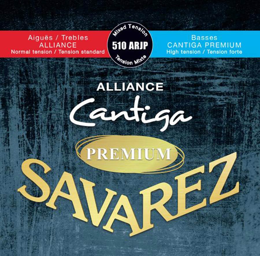 Savarez 510ARJP Cantiga Premium snarenset voor klassieke gitaar – gemengde spanning