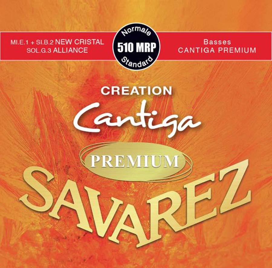 Savarez 510MRP Cantiga Premium snarenset voor klassieke gitaar – normale spanning