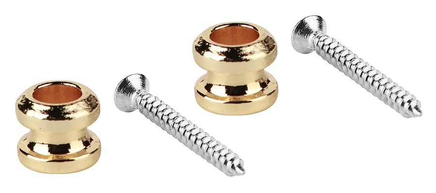 Boston BSLB-10-GD Straplock-knoppen Goud - 2 stuks