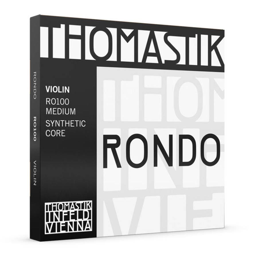 Thomastik-Infeld THRO-100 Rondo snarenset voor viool 4/4, synthetische kern