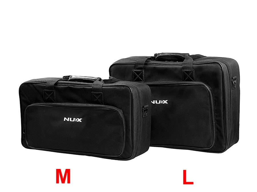 NUX: pedal board Bumblebee M, 445mm (W) x 243mm (D) x 90mm (H), with carry bag