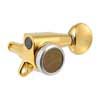 Allparts TK0938002 Gotoh locking-stemmechanieken, 3 links + 3 rechts, goud, set van 6