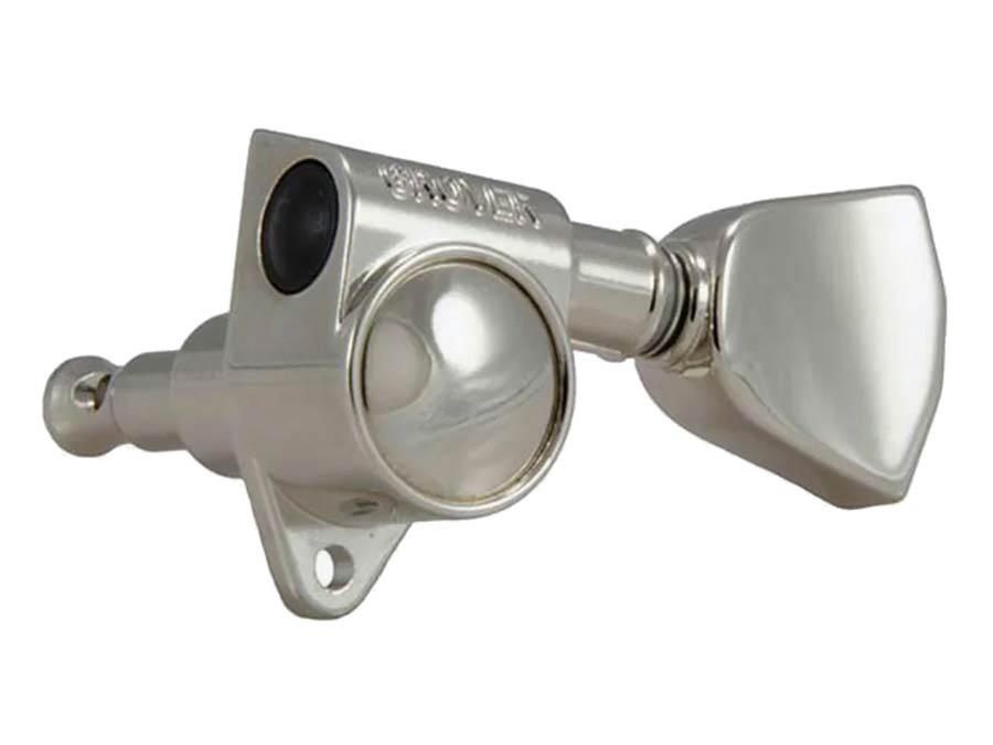 Allparts TK7901001 Grover Rotomatic stemmechanieken, 3 links + 3 rechts, nikkel, set van 6