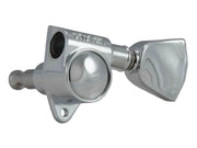 Allparts TK7901010 Grover Rotomatic stemmechanieken, 3 links + 3 rechts, chroom, set van 6