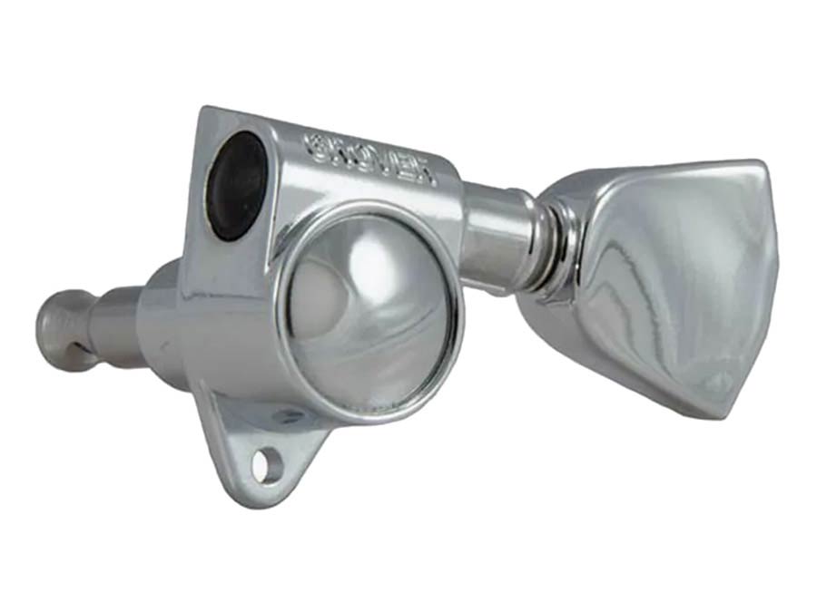 Allparts TK7901010 Grover Rotomatic stemmechanieken, 3 links + 3 rechts, chroom, set van 6