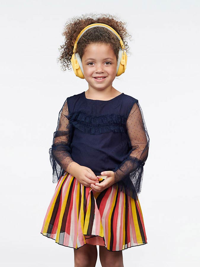 Alpine Hearing Protection ALP-MUFF/YW Muffy Kids oorkap geel afbeelding 5