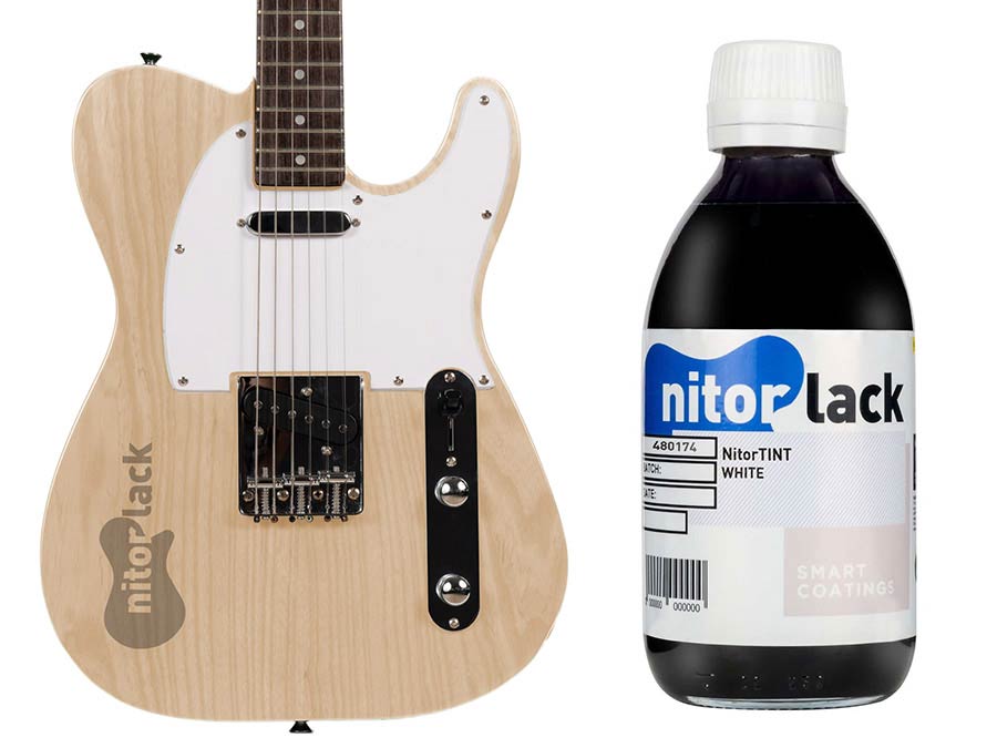 NitorLACK - N480174112 - dye white - 250ml bottle