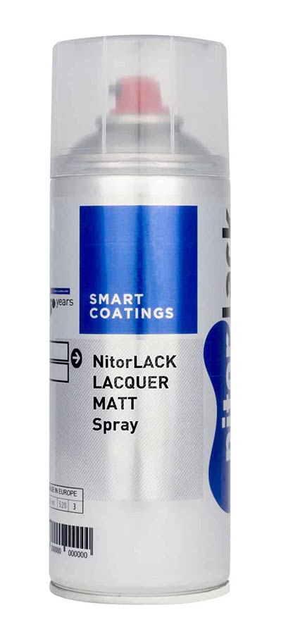 NitorLACK - N220076160 - matte clear - 400ml aerosol