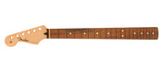 Fender Player Series Stratocaster® LH neck, 22 medium jumbo frets, pau ferro, 9.5", modern "c"