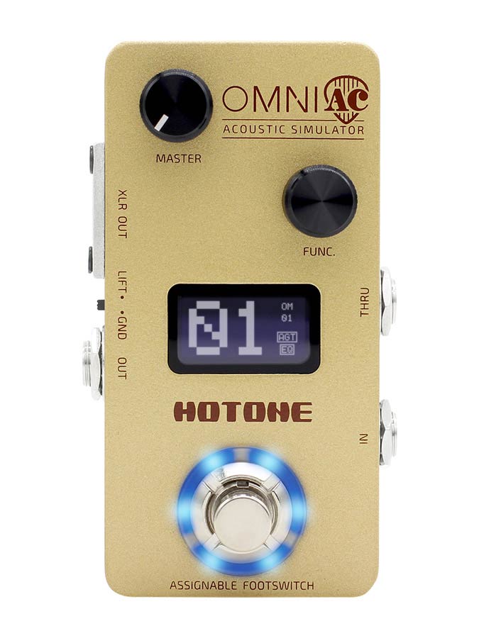 Hotone OMP-5 Omni AC akoestische-gitaarsimulator