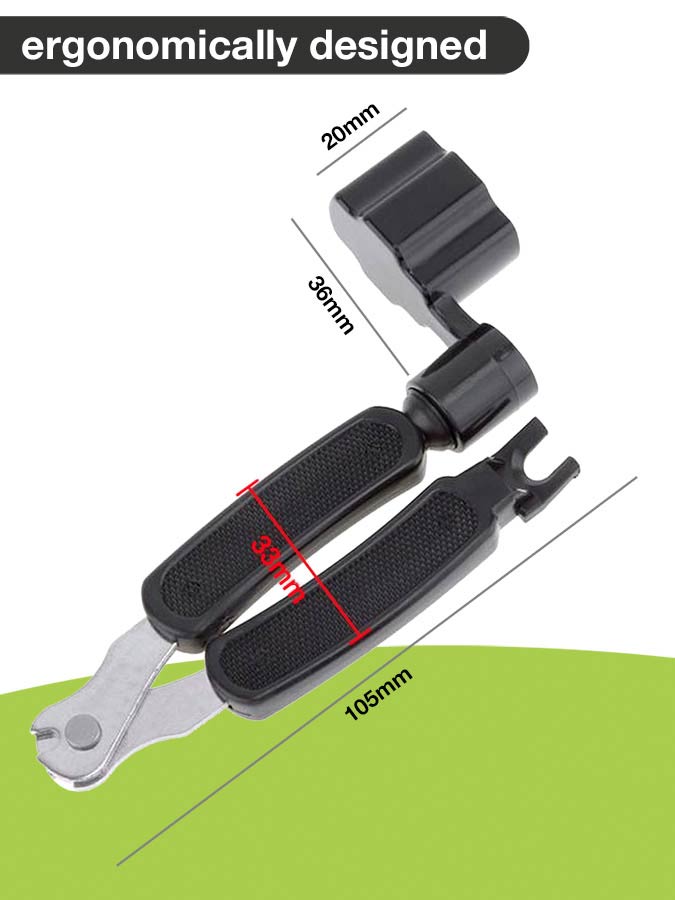 Boston BPW-400 snaarwinder met snaarknipper en brugpentrekker