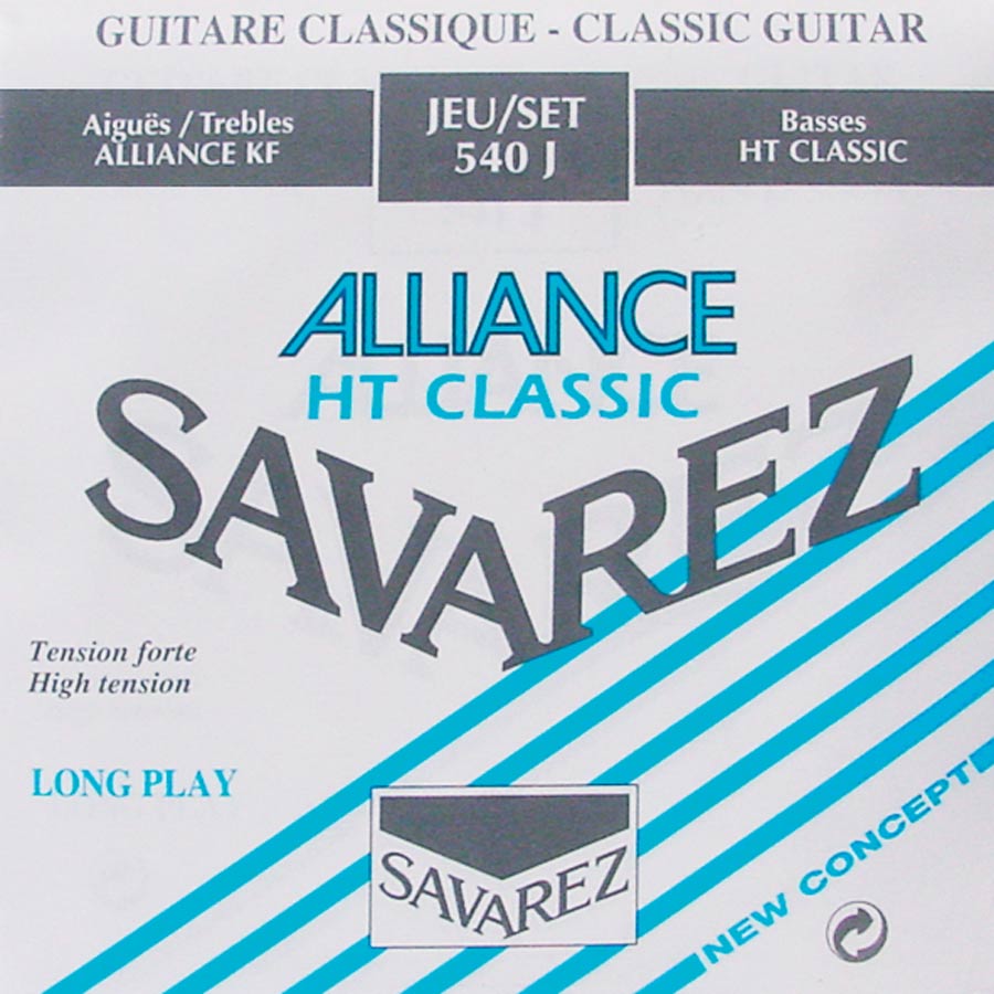 Savarez 540J Alliance Classic snarenset voor klassieke gitaar – hoge spanning