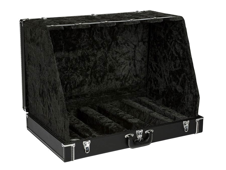 Fender case stand for five guitars, black