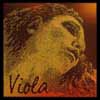 viola string D-2 medium, rope core, chrome steel