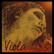 viola string G-3 medium, rope core, chrome steel