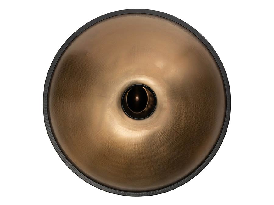 Sela Stainless Steel Handpan D Kurd 440 Hz, inclusief gevoerde tas