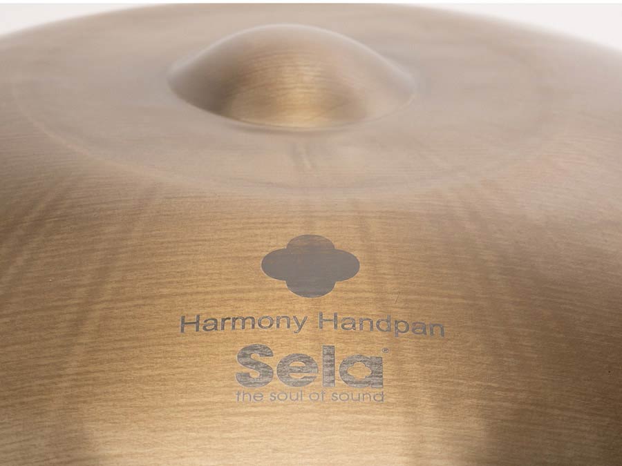 Sela Stainless Steel Handpan Bb2 Amara 440 Hz, inclusief gevoerde tas