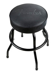 Fender embossed black logo barstool, black/black, 24"
