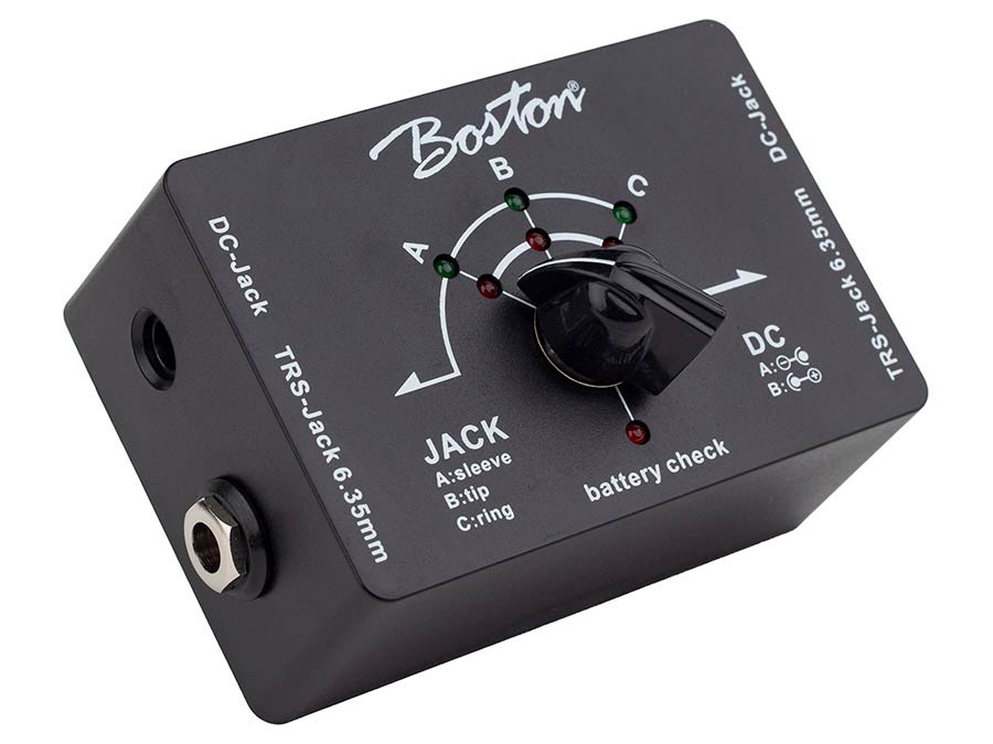 Boston BT-3 kabeltester voor 6,3 mm-jack- en DC-kabels afbeelding 2