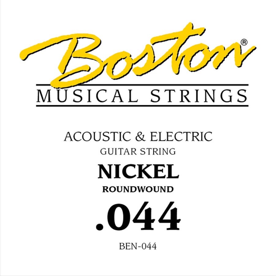 Boston BEN-044 losse .044-snaar voor elektrische gitaar – nickel roundwound