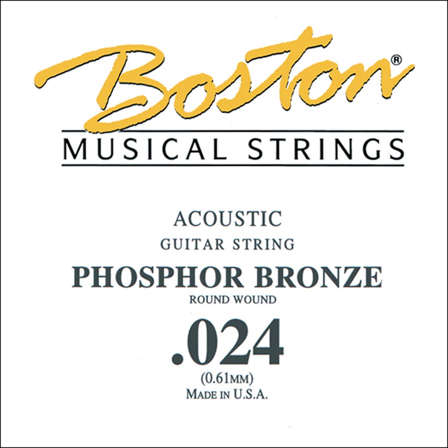 Boston BPH-024 losse .024-snaar voor akoestische gitaar – fosforbrons