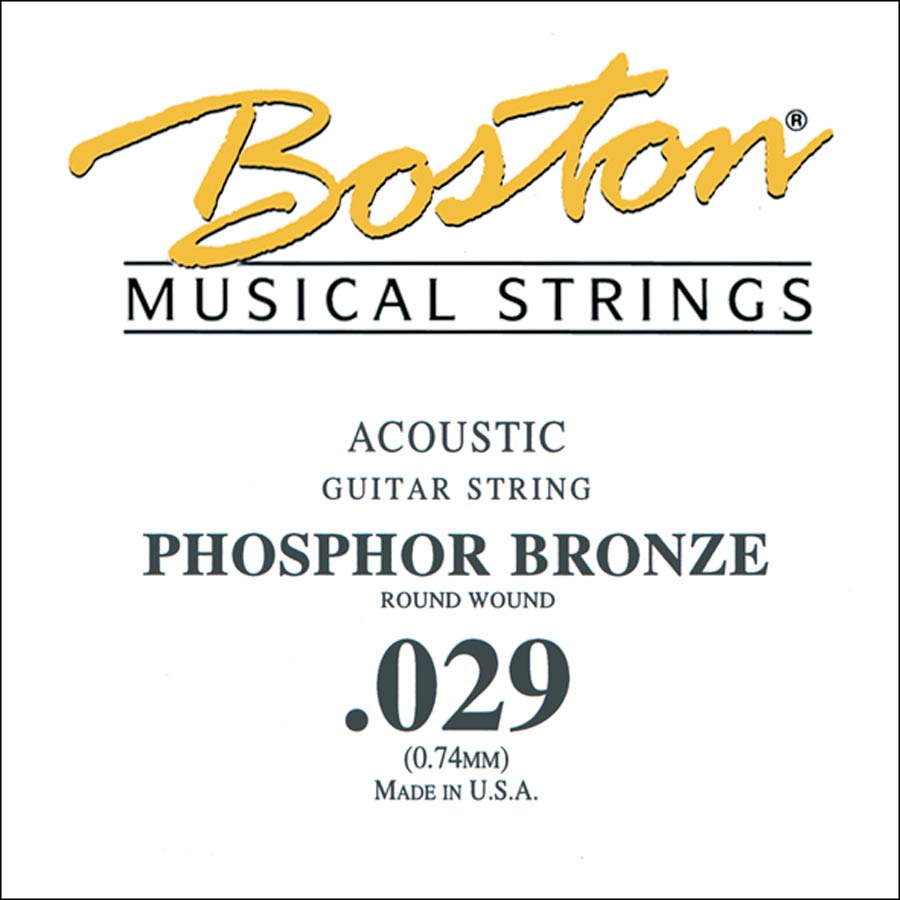 Boston BPH-029 losse .029-snaar voor akoestische gitaar – fosforbrons