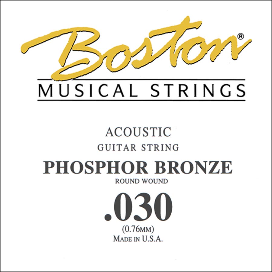 Boston BPH-030 losse .030-snaar voor akoestische gitaar – fosforbrons