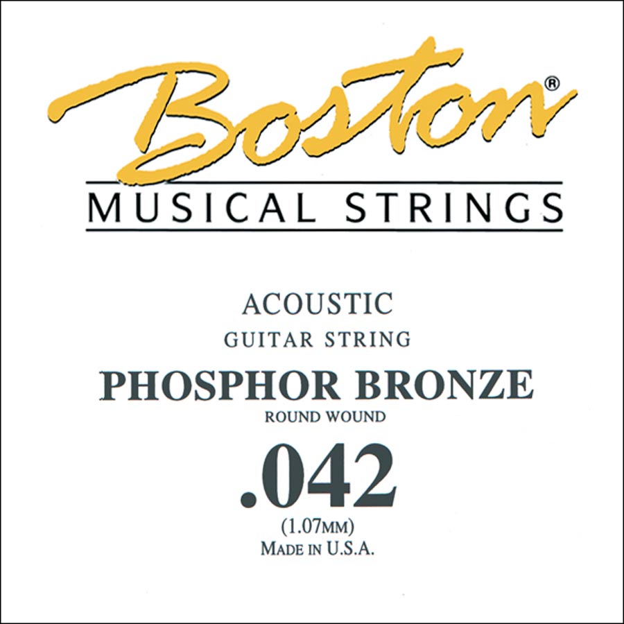 Boston BPH-042 losse .042-snaar voor akoestische gitaar – fosforbrons