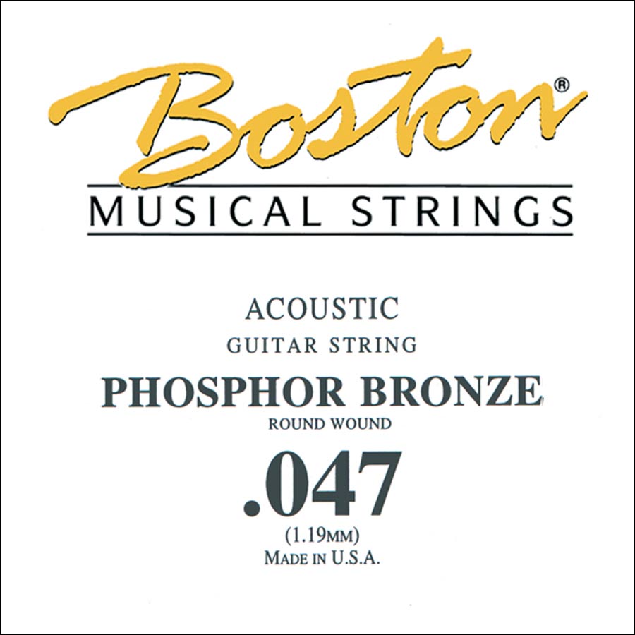 Boston BPH-047 losse .047-snaar voor akoestische gitaar – fosforbrons