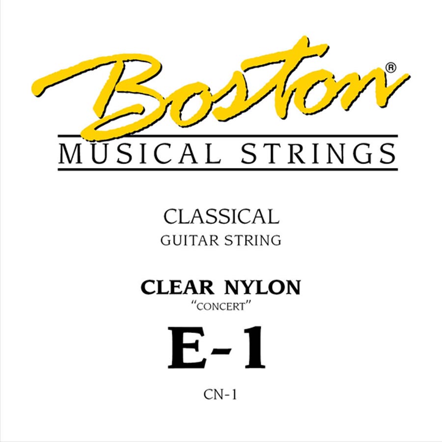 Boston CN-1 losse E1-snaar voor klassieke gitaar – transparant nylon