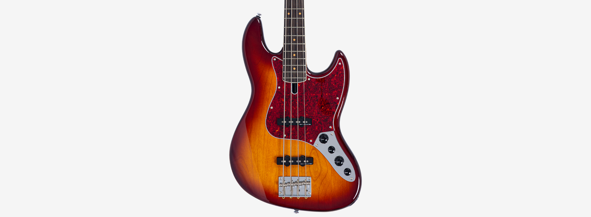 Sire V7VN A4 Marcus Miller Vintage New Gen 4-snarige actieve basgitaar tobacco sunburst