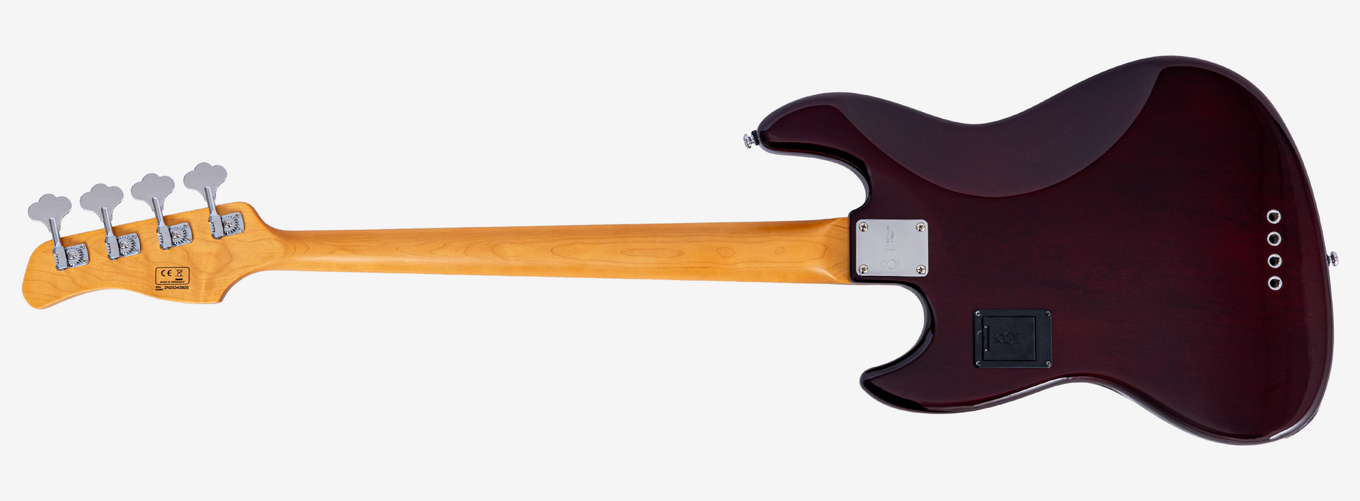 Sire V7N A4 Marcus Miller New Gen 4-snarige actieve basgitaar tobacco sunburst