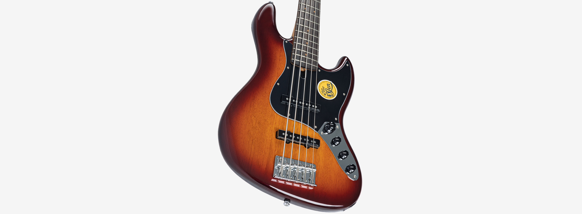 Sire V3N 5 Marcus Miller New Gen 5-snarige actieve basgitaar tobacco sunburst