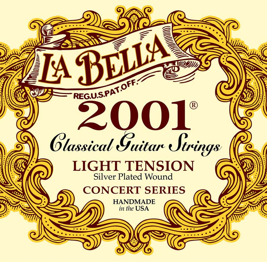 La Bella 2001 Series Klassieke gitaarsnaren Licht 028-032-040-028-041