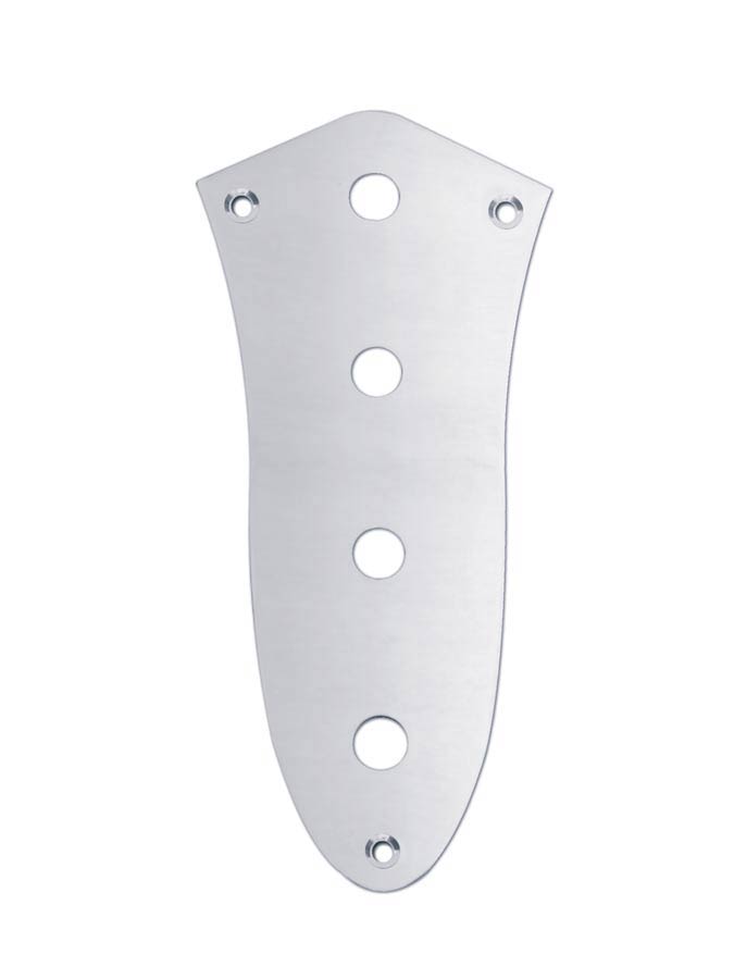 Boston CP-JB-C bedieningsplaat voor Jocker Bass-model – chroom, metrische potmeters