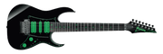 Ibanez UV70P-BK Steve Vai Signature – 7-snarige elektrische gitaar – Black