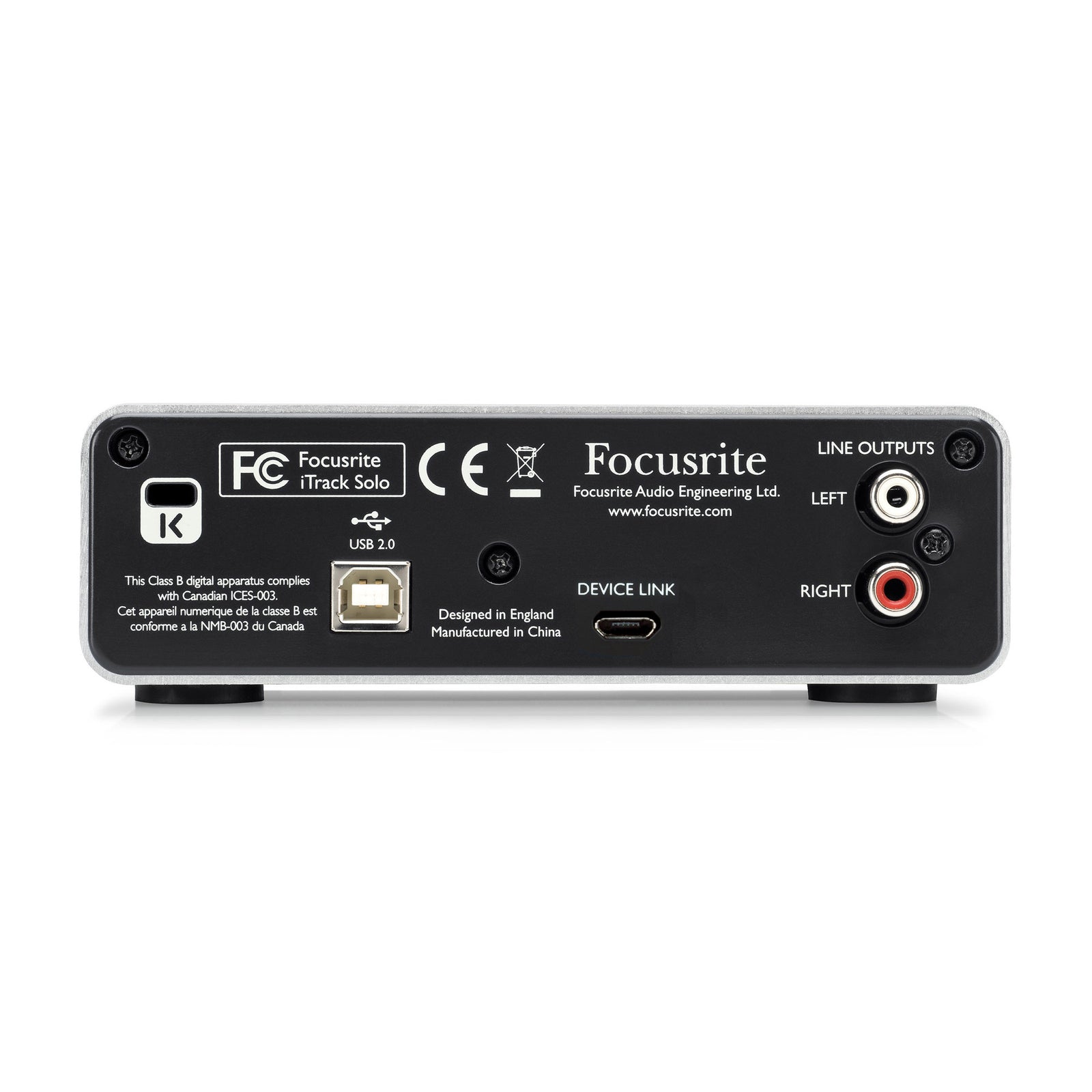 Focusrite – RFO ITRACK-SOLO-LIGHTNING – Audio Interface