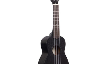 kala - Kala Black Satin Mahogany Soprano Ukulele, No Binding w/Bag