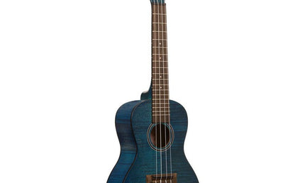 kala - Kala Concert Exotic Mahogany Blue Ukulele w/Bag