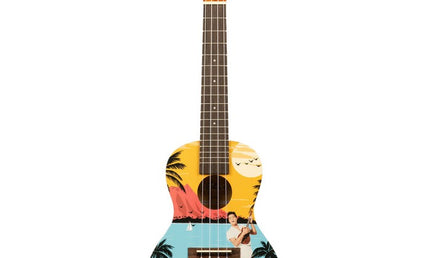 kala - Kala Learn To Play Elvis Blue Hawaii Concert Ukulele Starter Kit