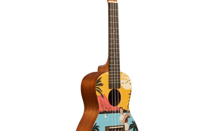 kala - Kala Learn To Play Elvis Blue Hawaii Concert Ukulele Starter Kit