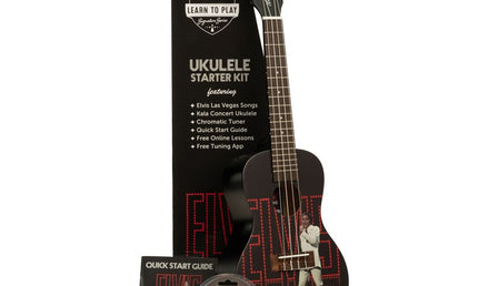 kala - Kala Learn To Play Elvis Viva Las Vegas Concert Ukulele Starter Kit