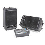 Samson - KRXP1000 - 1000 W Portable PA systeem met Bluetooth streaming en 10-ch mixer