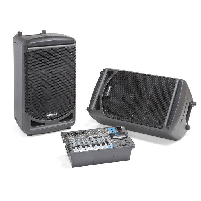 Samson - KRXP1000 - 1000 W Portable PA systeem met Bluetooth streaming en 10-ch mixer