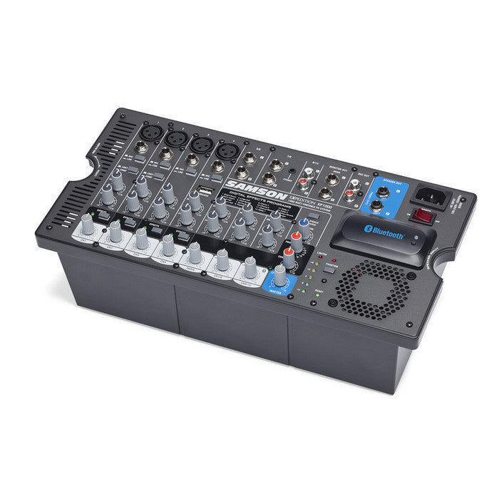 Samson - KRXP1000 - 1000 W Portable PA systeem met Bluetooth streaming en 10-ch mixer